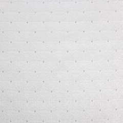 Obrus biały ELIZA dwustronny, tkany srebrną nicią ze wzorem pepitki Eurofirany - 145 x 400 cm - biały 4