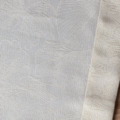 Bieżnik kremowy LENA z motywem liści miłorzębu z ozdobną kantą 40x140 cm Eurofirany - 40 x 140 cm - kremowy 7