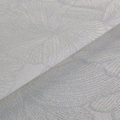 Bieżnik kremowy LENA z motywem liści miłorzębu z ozdobną kantą 40x140 cm Eurofirany - 40 x 140 cm - kremowy 8