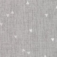 Dekoracja okienna RIVIA zdobiona srebrnymi trójkątami Design91 - 140 x 250 cm - biały 4