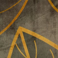 Koc brązowy KALISMA 2 z miękkiego flano LIMITED COLLECTION Eurofirany - 150 x 200 cm - brązowy 4