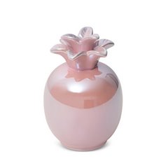 Figurka ceramiczna SIMONA 1 różowy ananas Eurofirany - ∅ 9 x 14 cm - różowy 1