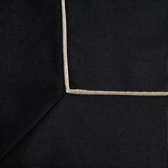 Madele elegancki czarny bieżnik ze złotą lamówką 40x220 cm Eurofirany - 40 x 200 cm - czarny 6