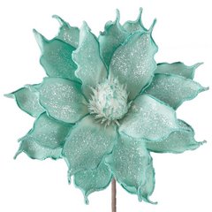 Sztuczny kwiat dekoracyjny miętowy Eurofirany - ∅ 40 x 80 cm - miętowy 1