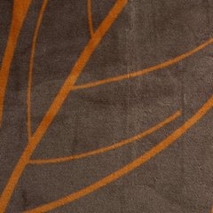 ALISMA 2 rudy koc z bawełny i akrylu 150x200 cm EUROFIRANY - 150 x 200 cm - brązowy 5