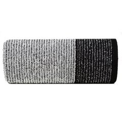 LEON ręcznik do rąk w paski Eurofirany - 30 x 50 cm - czarny 2