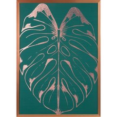 Obraz zielony SALVIA 5 drukowany z motywem geometrycznym Limited Collection Eurofirany - 53 x 73 cm - zielony 1