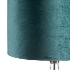 Lampa stołowa szałwiowa SALVIA 8 z welwetowym abażurem Limited Collection Eurofirany - ∅ 40 x 69 cm - szałwiowy 2
