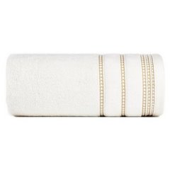 Ręcznik do rąk AMANDA z delikatną ozdobną bordiurą Eurofirany - 30 x 50 cm - kremowy 1