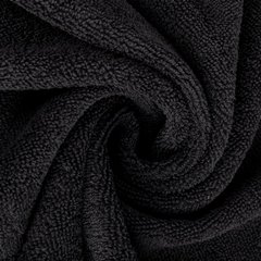 Ręcznik do rąk AMANDA z delikatną ozdobną bordiurą Eurofirany - 30 x 50 cm - czarny 3