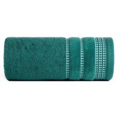 Ręcznik do rąk AMANDA z delikatną ozdobną bordiurą Eurofirany - 30 x 50 cm - turkusowy 1