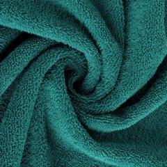 Ręcznik kąpielowy AMANDA z delikatną ozdobną bordiurą Eurofirany - 70 x 140 cm - turkusowy 3