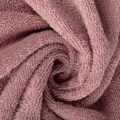 Ręcznik AMANDA pudrowy z delikatną ozdobną bordiurą Eurofirany - 30 x 50 cm - pudrowy róż 3