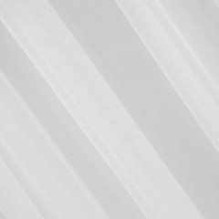Firana SYLVIA lekka z błyszczącej mikrosiateczki Eurofirany - 135 x 270 cm - biały 2