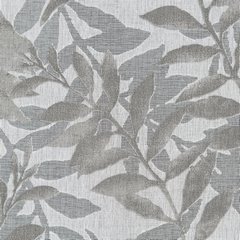 Zasłona HARIET w szare liście Eurofirany - 140 x 250 cm - naturalny 3