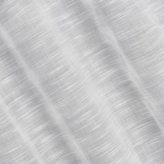 Firana ASTERA z efektem poziomego deszczyku z etaminy Eurofirany - 140 x 250 cm - biały 2