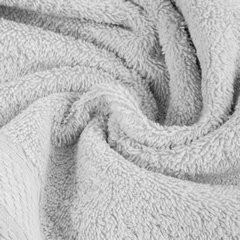 Ręcznik kąpielowy ALTEA z delikatną, wąską bordiurą Eurofirany - 50 x 90 cm - jasnopopielaty 4