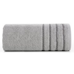 Ręcznik łazienkowy JASPER z bordiurą w paski Eurofirany - 30 x 50 cm - szary 2