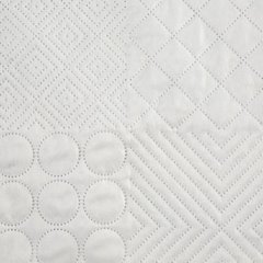 Narzuta biała BONI 5 pikowana metodą hot press Design 91 - 170 x 210 cm - biały 4