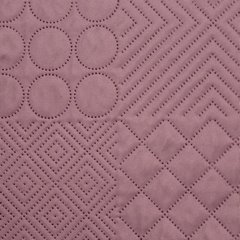 Narzuta różowa BONI 5 pikowana metodą hot press Design 91 - 220 x 240 cm - różowy 4