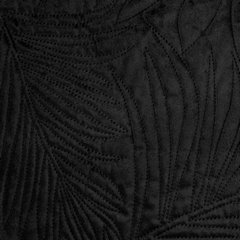 Narzuta czarna LUIZ 4 pikowana metodą hot press z welwetu Design 91 - 170 x 210 cm - czarny 4