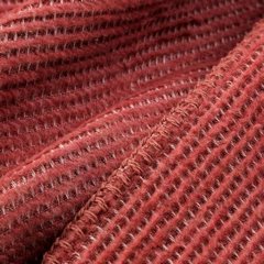 MOROCCO czerwona narzuta na łóżko z włóknem z recyklingu 240x220 cm TERRA COLLECTION Eurofirany - 220 x 240 cm - czerwony 5