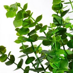 Gałązka dekoracyjna z drobnymi listeczkami zielona Eurofirany - 40 cm - zielony 2