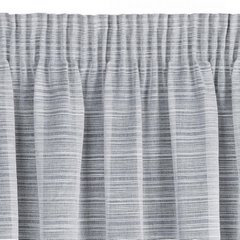Dekoracja okienna ARIA w poprzeczne paseczki Eurofirany - 140 x 300 cm - szary 5