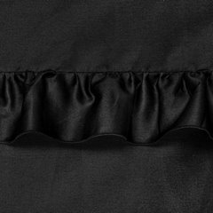 Komplet pościeli VENUS beżowy z makosatyny bawełnianej z subtelną falbanką Eurofirany - 160 x 200 cm - czarny 4