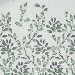 Komplet pościeli CLARISSA z mieszanki włókien zdobiony motywem subtelnych liści DESING 91 - 160 x 200 cm - biały 4