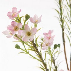 Kwiat sztuczny dekoracyjny WOSKÓWKA jasnoróżowy Eurofirany - ∅ 2 x 65 cm - jasnoróżowy 2