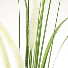 ROZPLENICA JAPOŃSKA  sztuczny kwiat dekoracyjny kremowy Eurofirany - 53 cm - kremowy 2