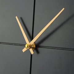 Zegar ścienny ze złotym wahadłem w stylu nowoczesnym Eurofirany - 25 x 5 x 41 cm - stalowy 2