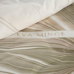 Komplet pościeli SOPHIA z designerskim nadrukiem z najwyższej jakości makosatyny bawełnianej z logo Eva Minge - 220 x 200 cm - biały 5