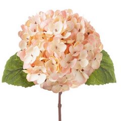 Kwiat sztuczny dekoracyjny HORTENJSA różowa Eurofirany - 75 cm - jasnoróżowy 1