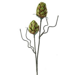 Sztuczny kwiat dekoracyjny KARCZOCH zielony Eurofirany - 93 cm - zielony 1