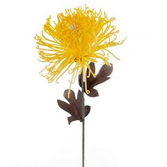 Sztuczny kwiat dekoracyjny żółty Eurofirany - 77 cm - żółty 1