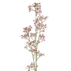 Kwiat sztuczny dekoracyjny GIPSÓWKA WIECHOWATA różowa Eurofirany - 105 cm - różowy 1