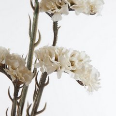 Kwiat sztuczny dekoracyjny ZATRWIAN kremowy Eurofirany - 64 cm - kremowy 2