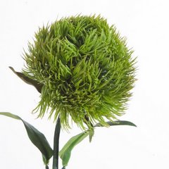 Kwiat sztuczny dekoracyjny GOZDZIK BRODATY zielony Eurofirany - 57 cm - zielony 2