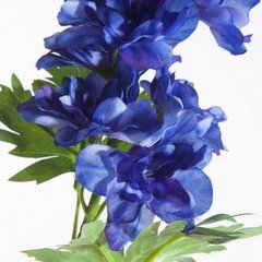 Kwiat sztuczny dekoracyjny OSTRÓŻKA OGRODOWA chabrowa Eurofirany - 80 cm - ciemnoniebieski 2