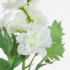 Kwiat sztuczny dekoracyjny OSTRÓŻKA OGRODOWA kremowa Eurofirany - 80 cm - kremowy 2