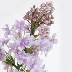Kwiat sztuczny dekoracyjny BEZ LILAK jasnofioletowy Eurofirany - 63 cm - jasnofioletowy 2