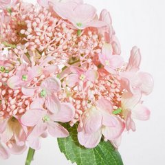 Kwiat sztuczny dekoracyjny HORTENSJA różowa Eurofirany - 53 cm - różowy 2