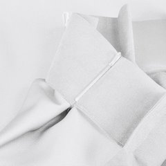 Zasłona Dora z tkaniny o welurowej strukturze Eurofirany - 280 x 280 cm - biały 2