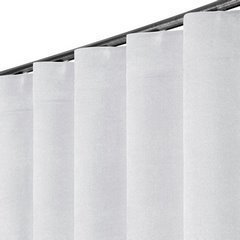 Zasłona Dora z tkaniny o welurowej strukturze Eurofirany - 100 x 260 cm - biały 6