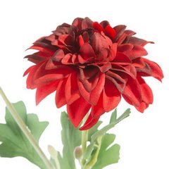 Kwiat sztuczny dekoracyjny DALIA czerwony Eurofirany - ∅ 12 x 57 cm - czerwony 2