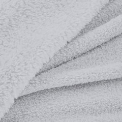 Koc LORI jednokolorowy z polaru Design 91 - 150 x 200 cm - srebrny 6