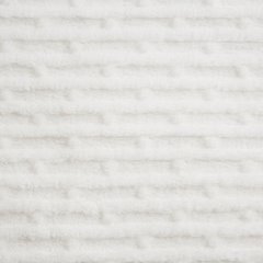 Koc LISA zdobiony żąkardowym wzorem Design 91 - 150 x 200 cm - biały 5