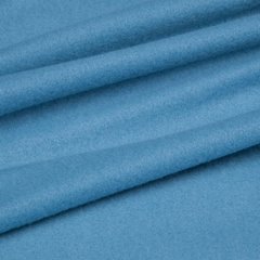 Koc POLAR jednokolorowy z polaru obszyty na brzegach grubą dekoracyjną nicią Design 91 - 150 x 200 cm - niebieski 5